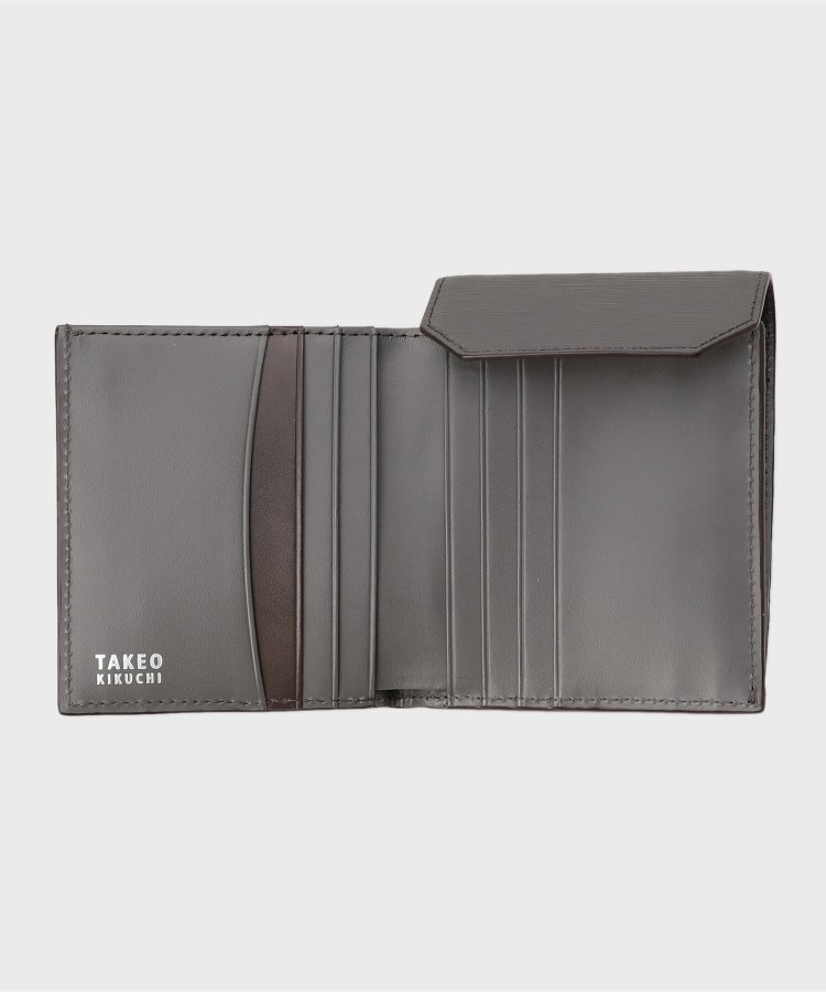 タケオキクチ(TAKEO KIKUCHI)の【NEW レザーリップルシリーズ】 コンパクトウォレット14