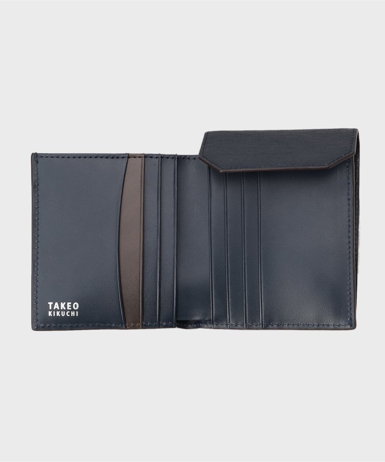 タケオキクチ(TAKEO KIKUCHI)の【NEW レザーリップルシリーズ】 コンパクトウォレット16
