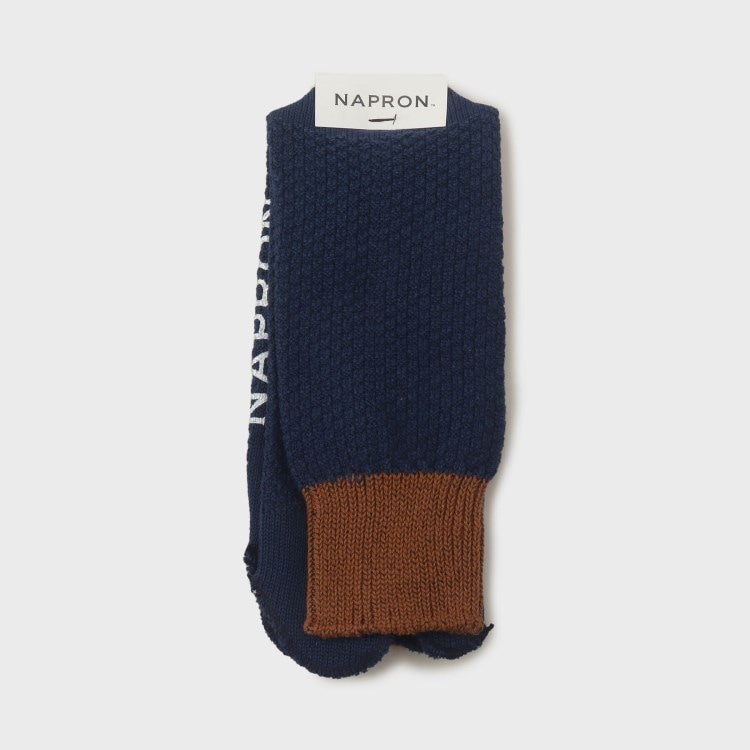 タケオキクチ(TAKEO KIKUCHI)の【NAPRON】 2TONE TABI SOX ソックス
