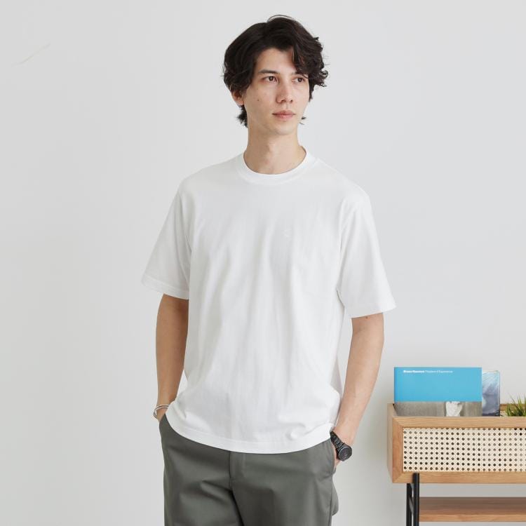 タケオキクチ(TAKEO KIKUCHI)の【LIMITED/抗菌防臭】コットン テーラードTシャツ Ｔシャツ