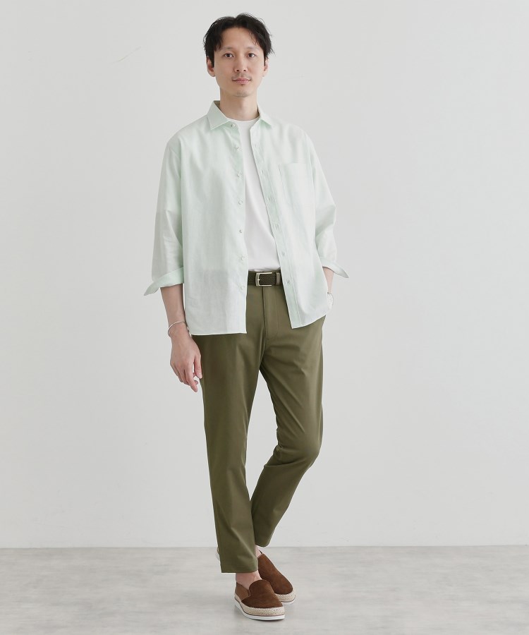 タケオキクチ(TAKEO KIKUCHI)の【LIMITED】ワンダーシェイプ 360°ストレッチ テーパードスキニーパンツ21