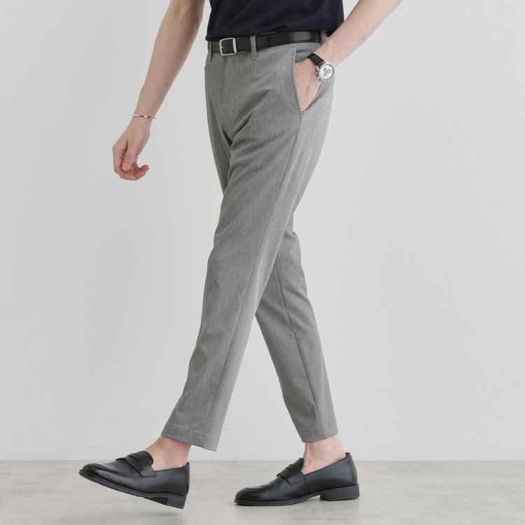タケオキクチ(TAKEO KIKUCHI)の【LIMITED】ワンダーシェイプ 360°ストレッチ テーパードスキニーパンツ フルレングスパンツ