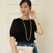 スーナウーナ(SunaUna)の【接触冷感／袖ジャカード】レースドッキングプルオーバー10