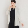 スーナウーナ(SunaUna)の新色追加！【透編み柄／日本製】ヒップ丈着流しカーディガン17