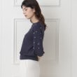 スーナウーナ(SunaUna)の【人気シリーズ／リボン＆ビーズ刺繍】クラフトニット10