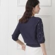 スーナウーナ(SunaUna)の【人気シリーズ／リボン＆ビーズ刺繍】クラフトニット11