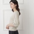 スーナウーナ(SunaUna)の【人気シリーズ／リボン＆ビーズ刺繍】クラフトニット14