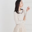 スーナウーナ(SunaUna)の【フラワー刺繍／上品見え】クラフトニットプルオーバー7