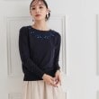 スーナウーナ(SunaUna)の【フラワー刺繍／上品見え】クラフトニットプルオーバー13