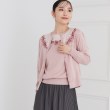スーナウーナ(SunaUna)の【冬まで活躍／フラワー刺繍】クラフトニットカーディガン11
