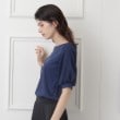 スーナウーナ(SunaUna)の【袖シフォン／5分袖】パフスリーブカットソー11