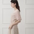 スーナウーナ(SunaUna)の【袖シフォン／5分袖】パフスリーブカットソー17