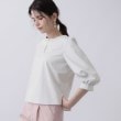 スーナウーナ(SunaUna)の【秋物がSALEに！／7分袖】パール付パフスリーブブラウス7