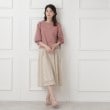 スーナウーナ(SunaUna)の【秋物がSALEに！／7分袖】パール付パフスリーブブラウス3