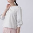 スーナウーナ(SunaUna)の【秋物がSALEに！／7分袖】パール付パフスリーブブラウス23