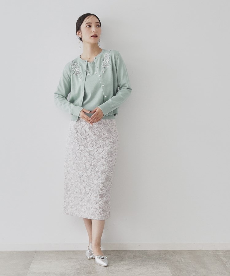 スーナウーナ(SunaUna)の【SS～Lサイズ展開／リボン刺繍】クラフトニット5
