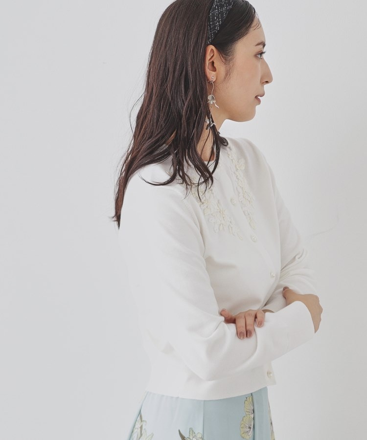 スーナウーナ(SunaUna)の【SS～Lサイズ展開／リボン刺繍】クラフトニット7