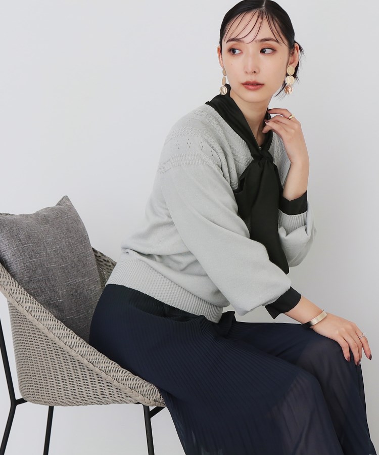 スーナウーナ(SunaUna)の【新色追加！8色展開／日本製】どこへでも着られるエヴリーニット／ホールガーメント（R）19