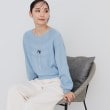 スーナウーナ(SunaUna)の【新色追加！8色展開／日本製】どこへでも着られるエヴリーニット／ホールガーメント（R） ブルー(091)