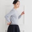 スーナウーナ(SunaUna)の【パール調／きれい色】フェミニンニット6