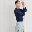 スーナウーナ(SunaUna)の【袖レース／きれい色】フェミニンニット12