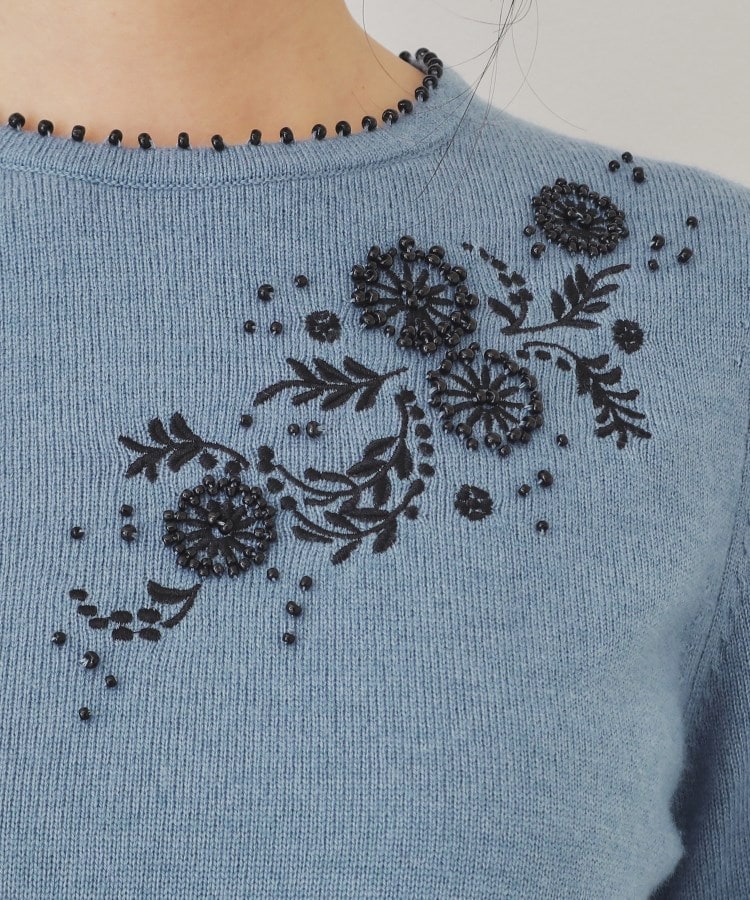 スーナウーナ(SunaUna)の【SS～Lサイズ展開／ビーズ手刺繍】クラフトニット16