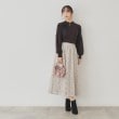 スーナウーナ(SunaUna)の【SS～Lサイズ展開／ケミカルレース】マオカラーニット8