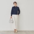 スーナウーナ(SunaUna)の【SS～Lサイズ展開／ケミカルレース】マオカラーニット10