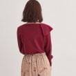 スーナウーナ(SunaUna)の【6色展開／大人フェミニン】アシメフリルニット19