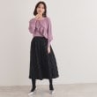 スーナウーナ(SunaUna)の【6色展開／大人フェミニン】アシメフリルニット7
