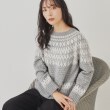スーナウーナ(SunaUna)の【人気急上昇！／求心柄】エアリーニット9