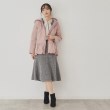 スーナウーナ(SunaUna)の【フード付き/ペプラムシルエット】中綿キルティングコート5