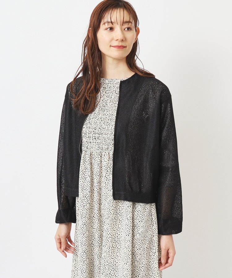 スーナウーナ(SunaUna)の【シアー/春から夏まで】ショート丈メッシュブルゾン19