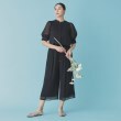スーナウーナ(SunaUna)の【セットアップ可／シアー素材】ウエスト総ゴムワイドパンツ10