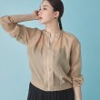 スーナウーナ(SunaUna)の【人気急上昇！／シアー素材】ジップアップブルゾン12