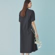 スーナウーナ(SunaUna)の【ゆったりシルエット／サッカー素材】パール付スキッパーワンピース9