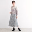 スーナウーナ(SunaUna)の【春まで着られる／衿元レース／ふわふわ】ケミカルレースニット2