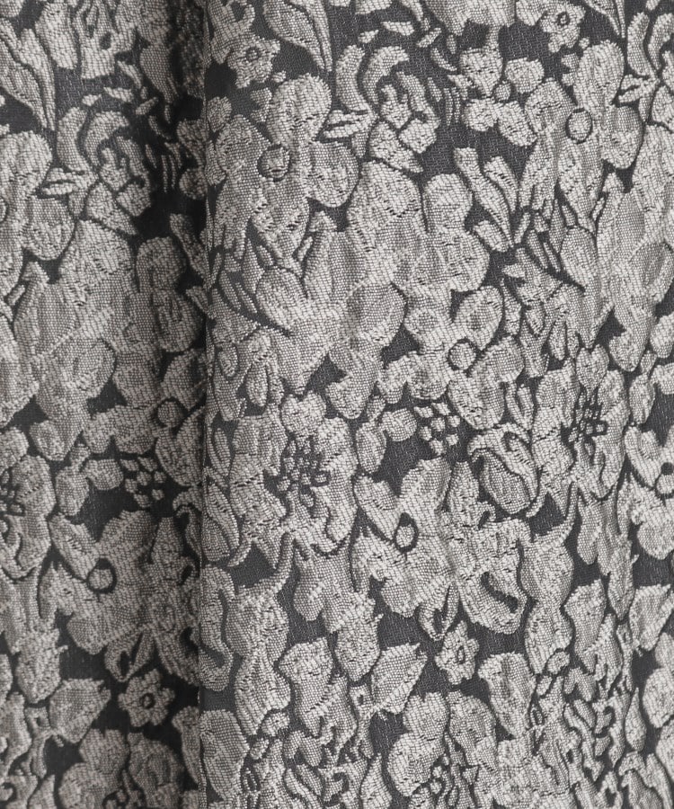 スーナウーナ(SunaUna)の【トレンド／コクーン】小花ジャカードワンピース7