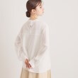 スーナウーナ(SunaUna)の【春色／プリーツ】スタンドネックブラウス5