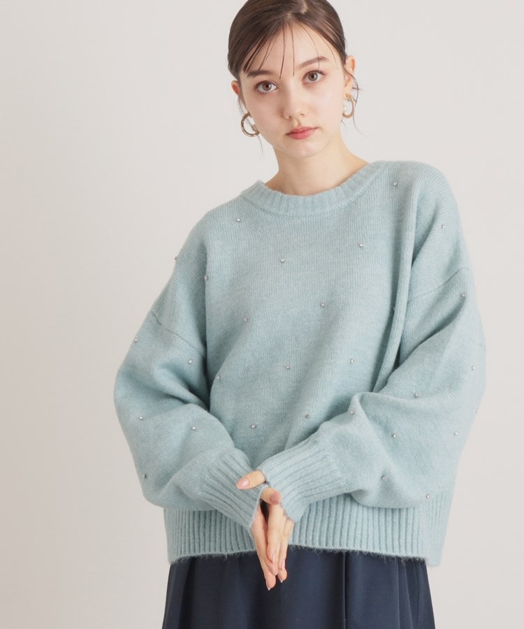 スーナウーナ(SunaUna)の【web限定／今すぐ活躍】ビジューニット11