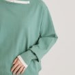 スーナウーナ(SunaUna)の【web限定／衿バイカラー】スリットネックニット22