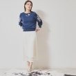 スーナウーナ(SunaUna)の【SS～Lサイズ展開／リボン＆ビーズ刺繍】クラフトニット4