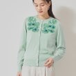 スーナウーナ(SunaUna)の【SS～Lサイズ展開／リボン＆ビーズ刺繍】クラフトニットカーディガン14
