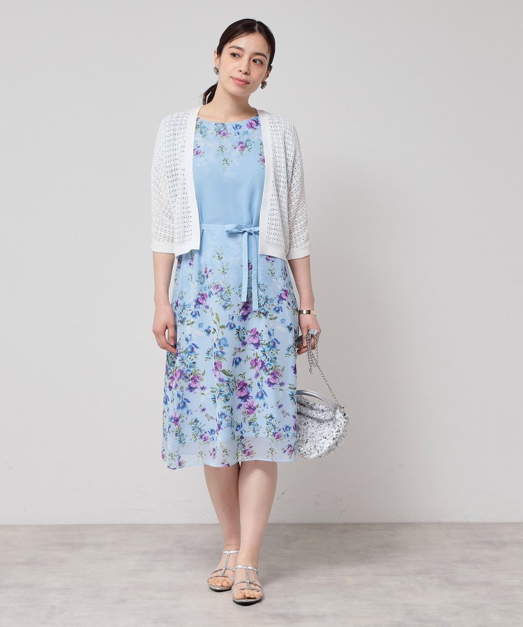 SS~Lサイズ展開/透かし編み】メッシュボレロ(カーディガン SS~Lサイズ展開/透かし編み】メッシュボレロ(カーディガン