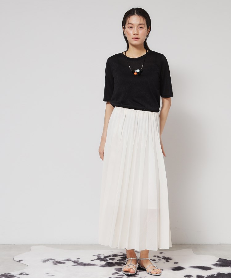 スーナウーナ(SunaUna)の【あると便利！／ラメ】半袖Tシャツ7