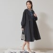 スーナウーナ(SunaUna)の【袖口リブ／ゆったりシルエット】ノーカラーコート3