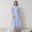 スーナウーナ(SunaUna)の【袖レース／パール調パーツ】衿付きワンピース10