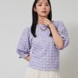 スーナウーナ(SunaUna)の【今すぐ活躍！／パフスリーブ】ジャカードプルオーバー11