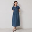 スーナウーナ(SunaUna)の【接触冷感／フラワーモチーフ】フレンチスリーブワンピース14