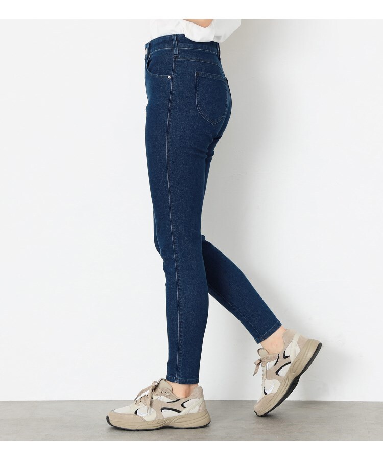 Lee】ストレッチジェギンス すっきりスキニーデニムパンツ(デニム Lee】ストレッチジェギンス すっきりスキニーデニムパンツ(デニム